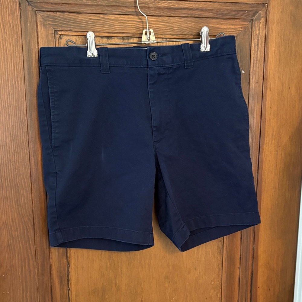 Men's Navy Chino Shorts